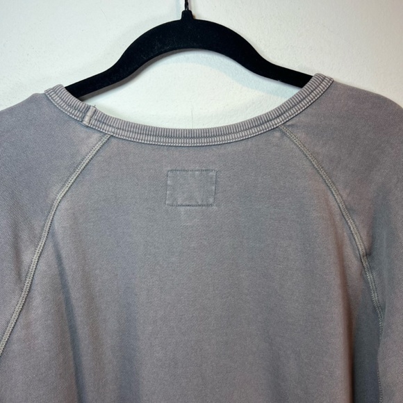 Goodfellow & Co Mens French Terry Crew Neck Cotton Sweatshirt Distressed Gray XL - Picture 10 of 12